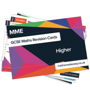 GCSE Maths Revision Cards
