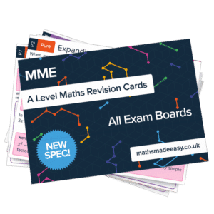 A Level Maths Revision Cards