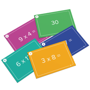 6. Five Card Pile times tables