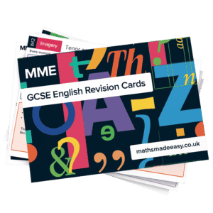 GCSE English Cards Front Stack Hero