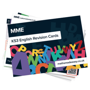 KS3 English Revision Cards