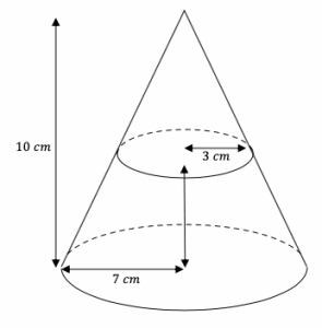 frustums example 3 cone