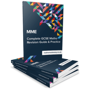 3. GCSE Maths Revision Guide – Book on top of Book