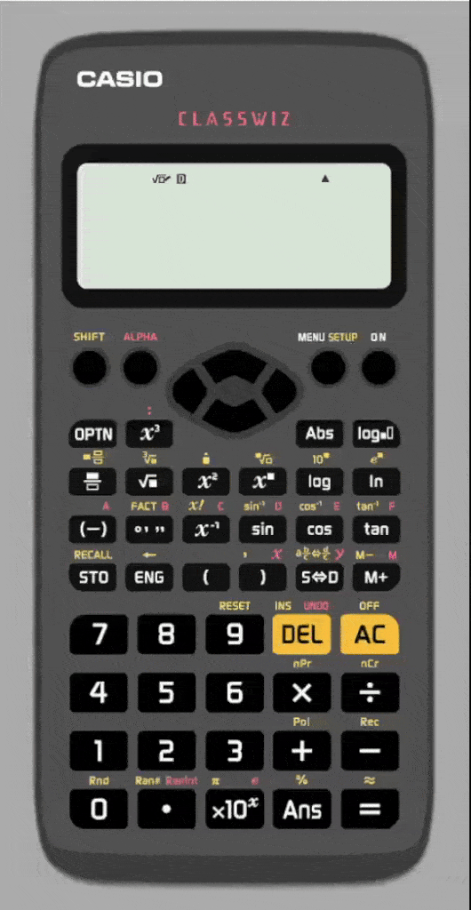 Standard form scientific calculator